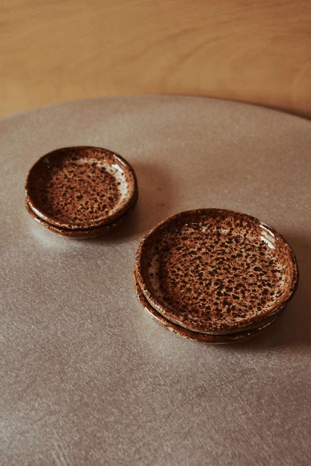 Jenn Johnston Ceramics Speckled Plate - Tiny - Marz Designs - Jenn Johnston Ceramics - Jenn Johnston Ceramics Speckled Plate - Tiny
