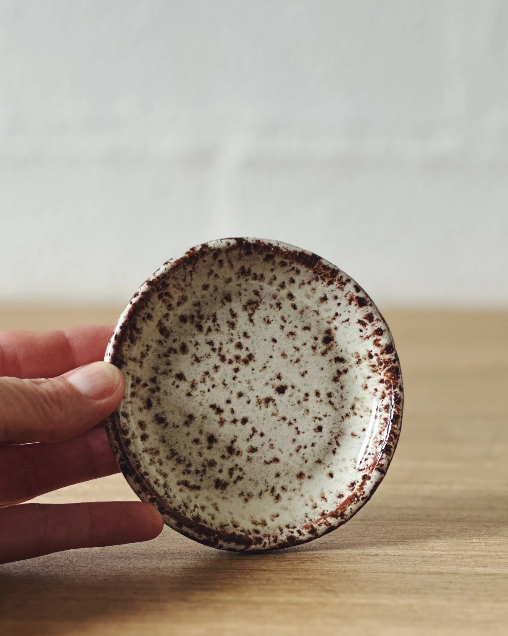 Jenn Johnston Ceramics Speckled Plate - Tiny - Marz DesignsJenn Johnston Ceramics