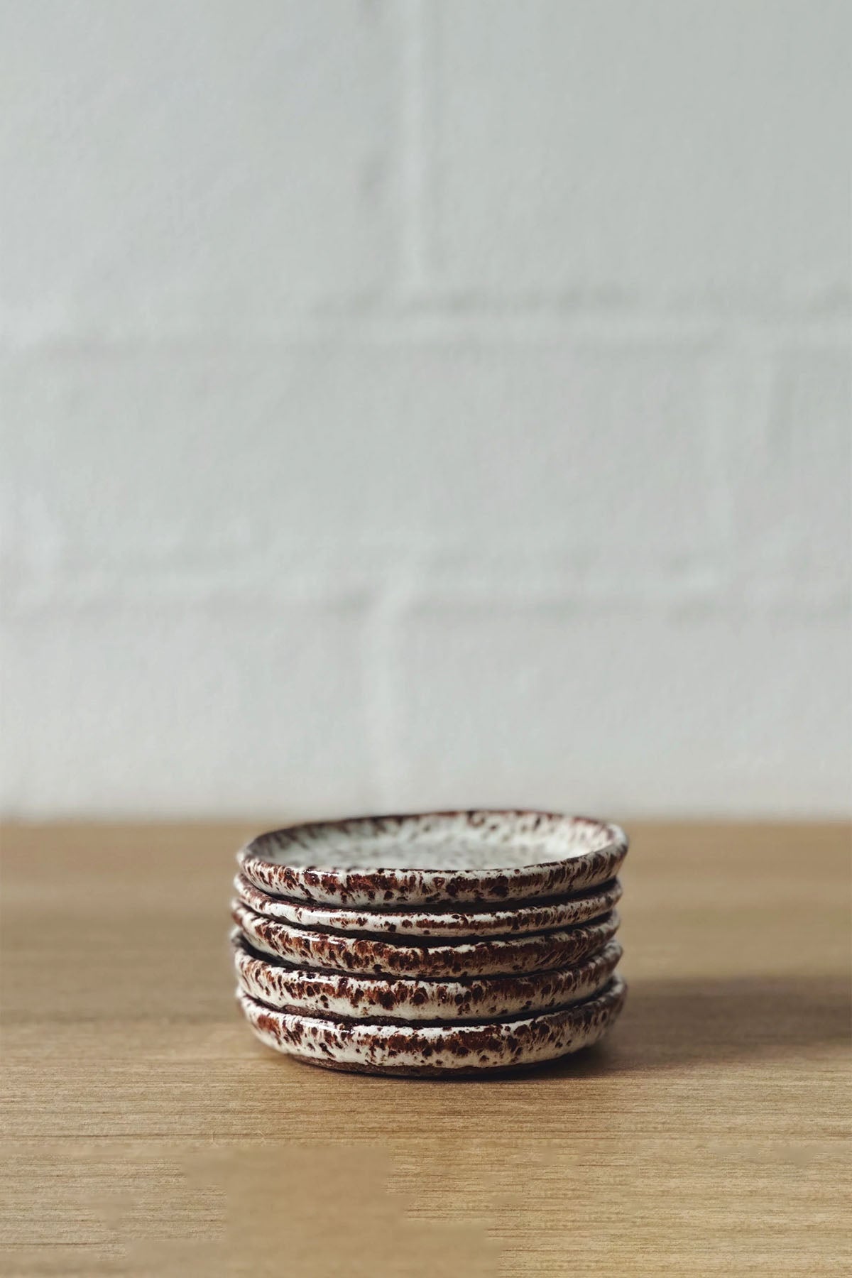 Jenn Johnston Ceramics Speckled Plate - Tiny - Marz Designs - Jenn Johnston Ceramics -