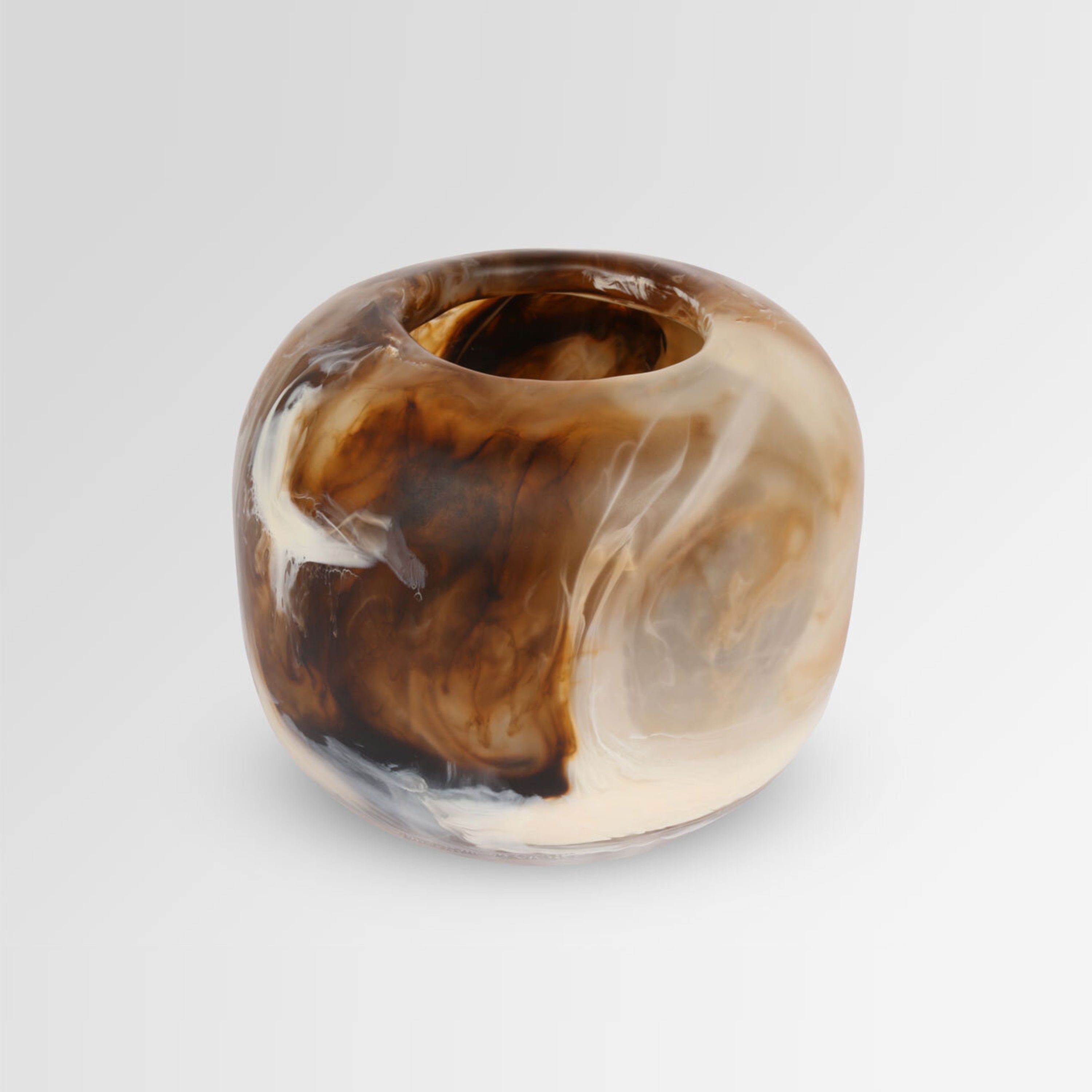 Dinosaur Designs Atelier Boulder Vase - Light Horn
