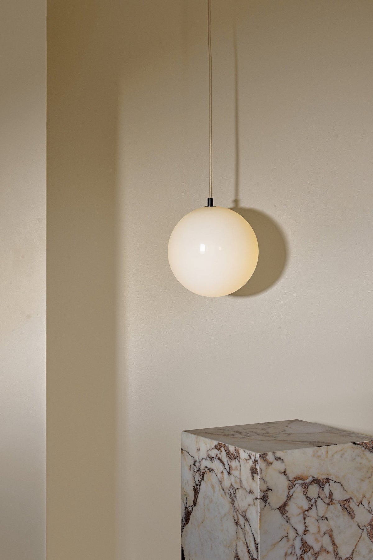 Orb Pendant Light · Fabric Flex · Large - Marz Designs - Marz Designs - Orb Pendant Light · Fabric Flex · Large