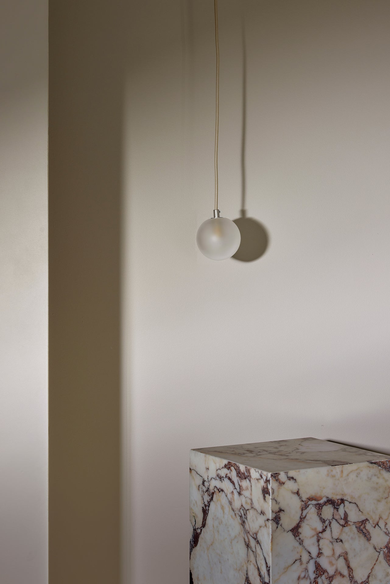 Orb Pendant Light, Small - Fabric Flex - Marz DesignsMarz Designs