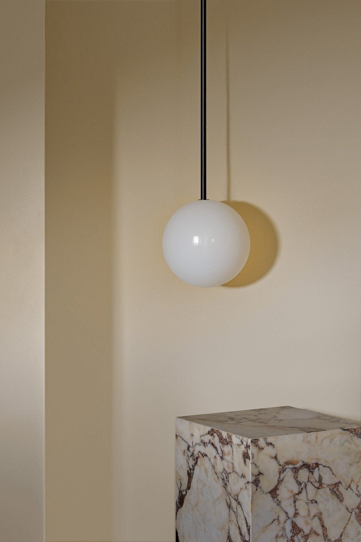Orb Pendant Light · Solid Rod · Large - Marz Designs - Marz Designs - Orb Pendant Light · Solid Rod · Large