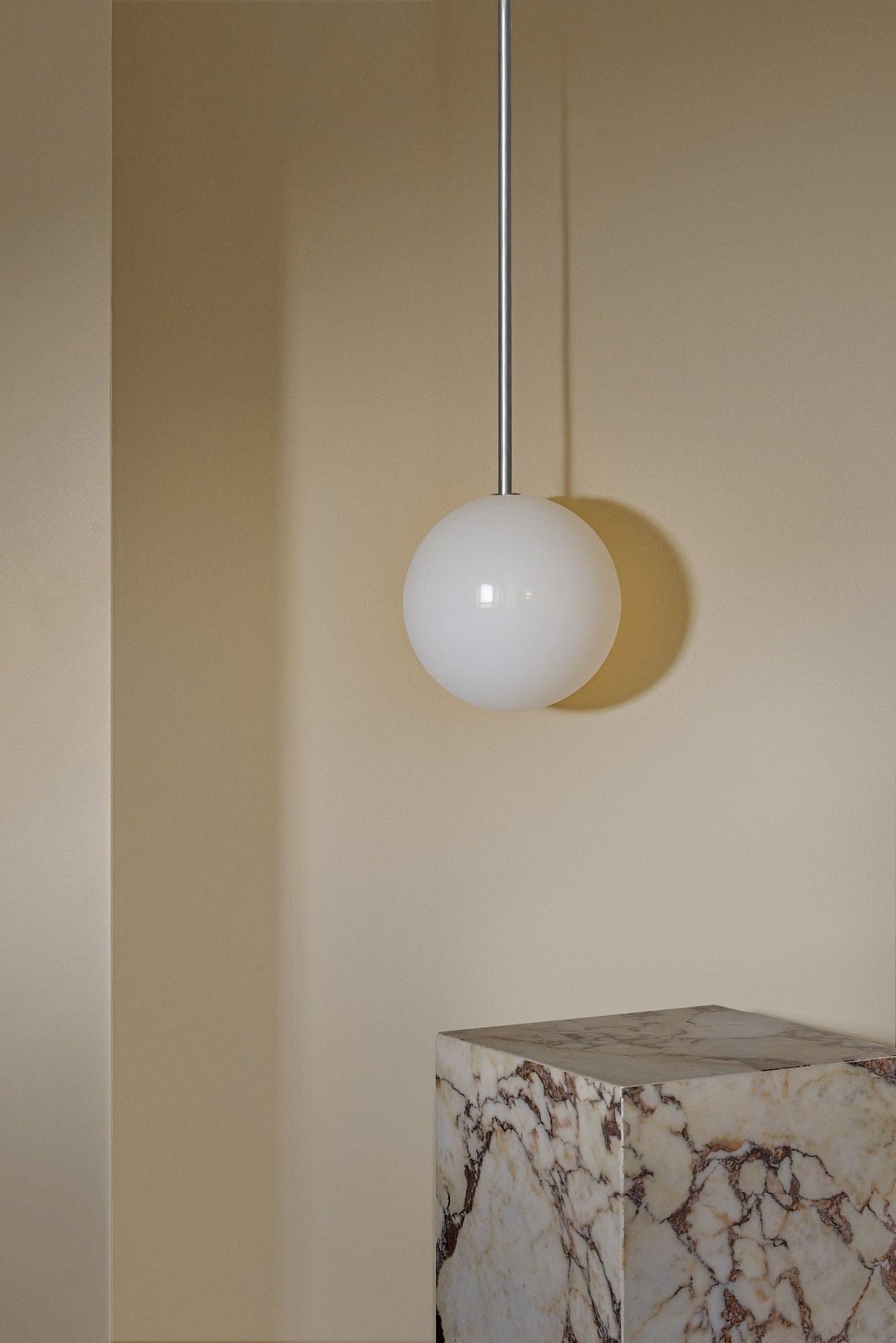 Orb Pendant Light · Solid Rod · Large - Marz Designs - Marz Designs - Orb Pendant Light · Solid Rod · Large