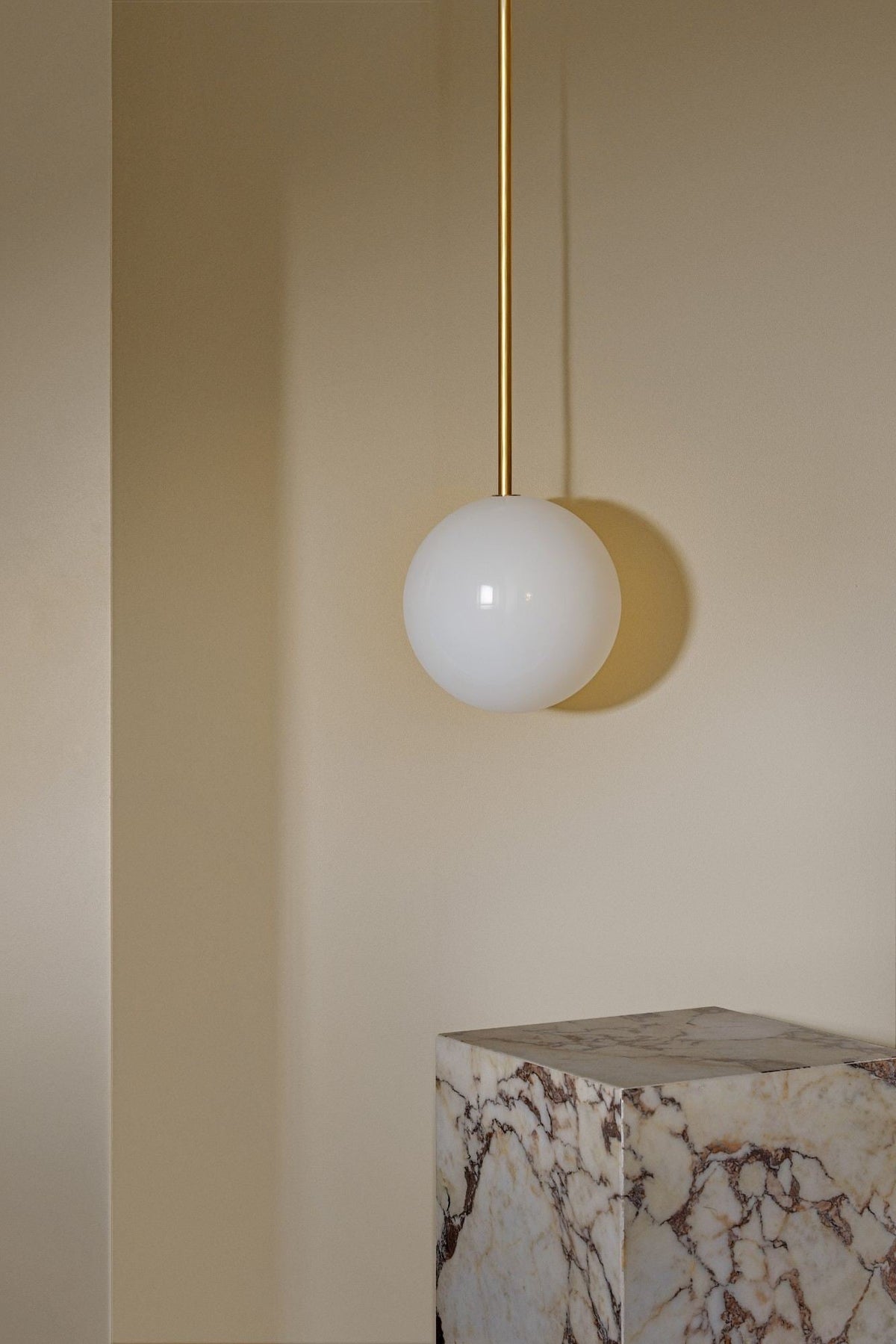 Orb Pendant Light · Solid Rod · Large - Marz Designs - Marz Designs - Orb Pendant Light · Solid Rod · Large