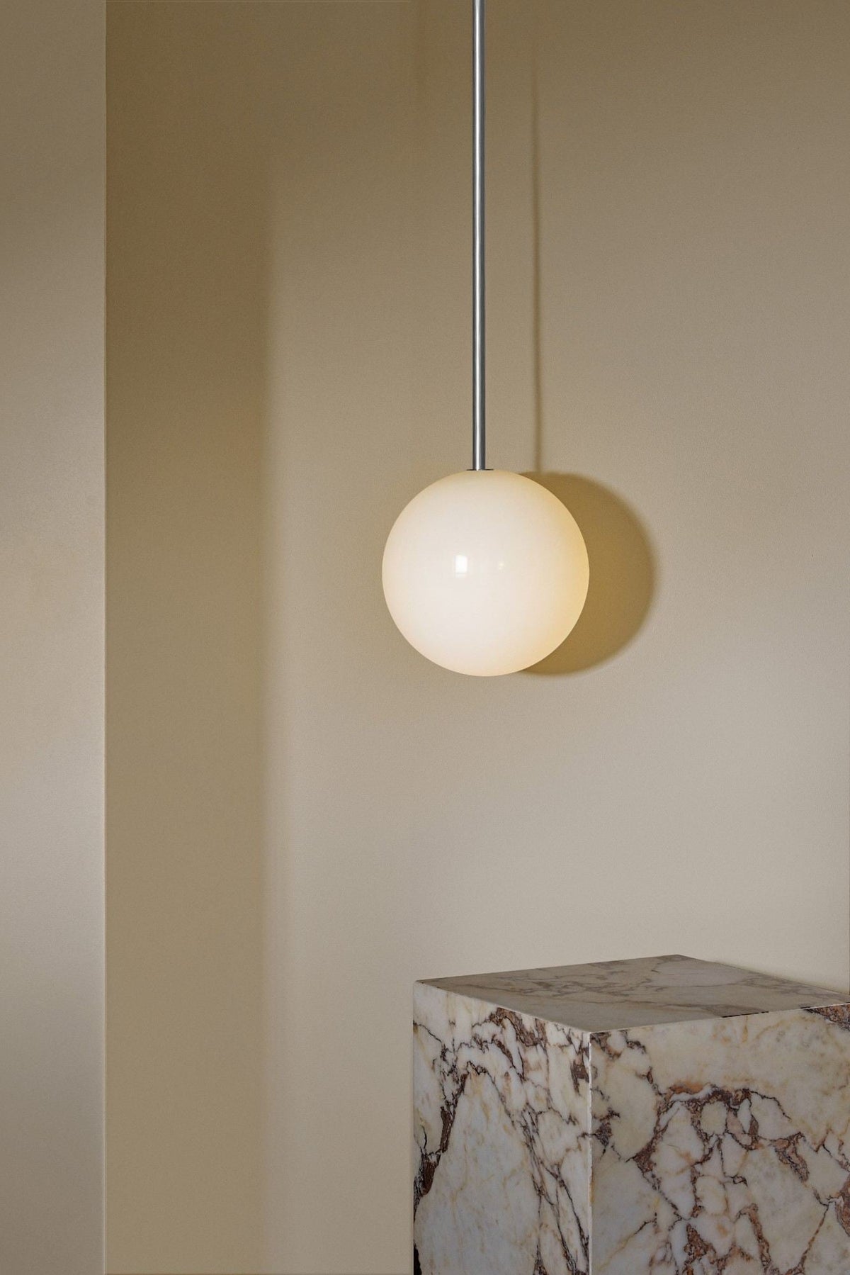 Orb Pendant Light · Solid Rod · Large - Marz Designs - Marz Designs - Orb Pendant Light · Solid Rod · Large