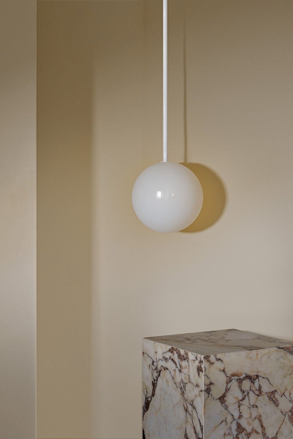 Orb Pendant Light · Solid Rod · Large - Marz Designs - Marz Designs - Orb Pendant Light · Solid Rod · Large