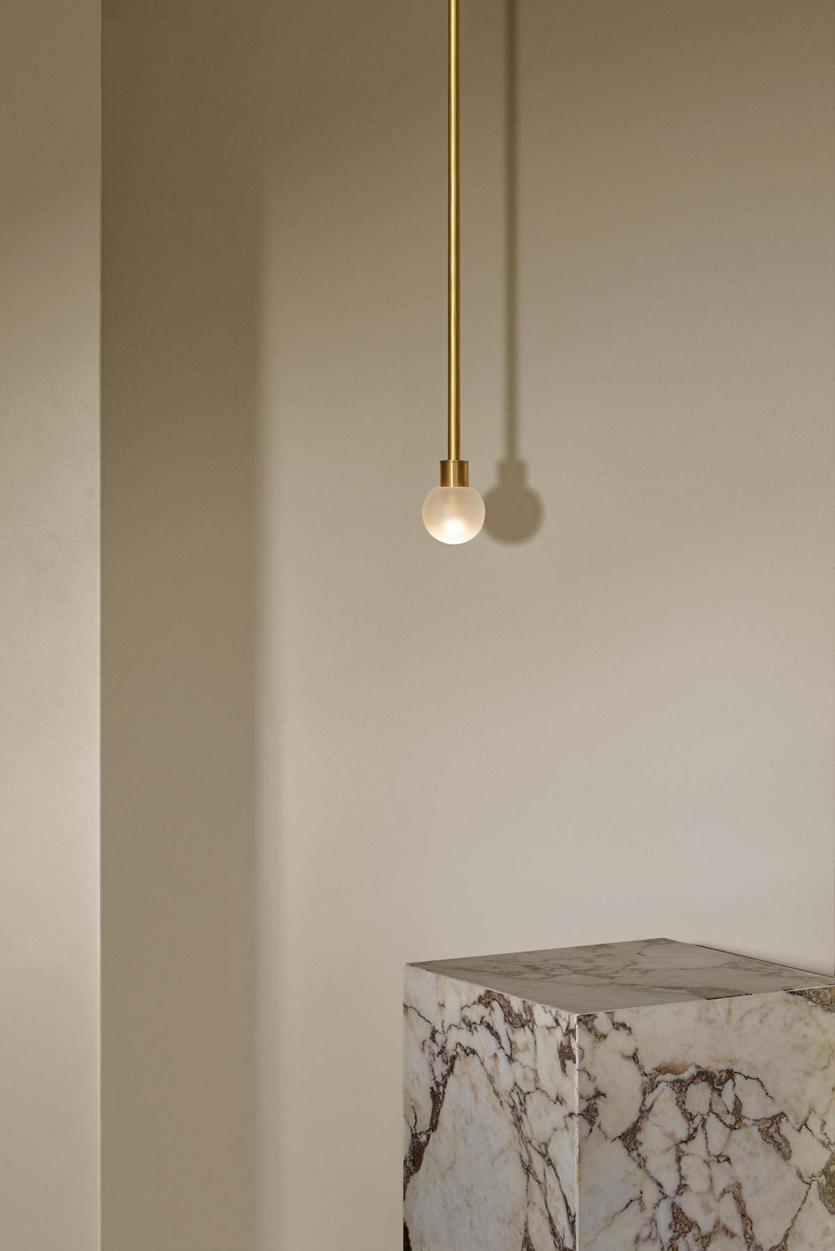 Orb Pendant Light · Solid Rod · Mini - Marz Designs - Marz Designs - Orb Pendant Light · Solid Rod · Mini