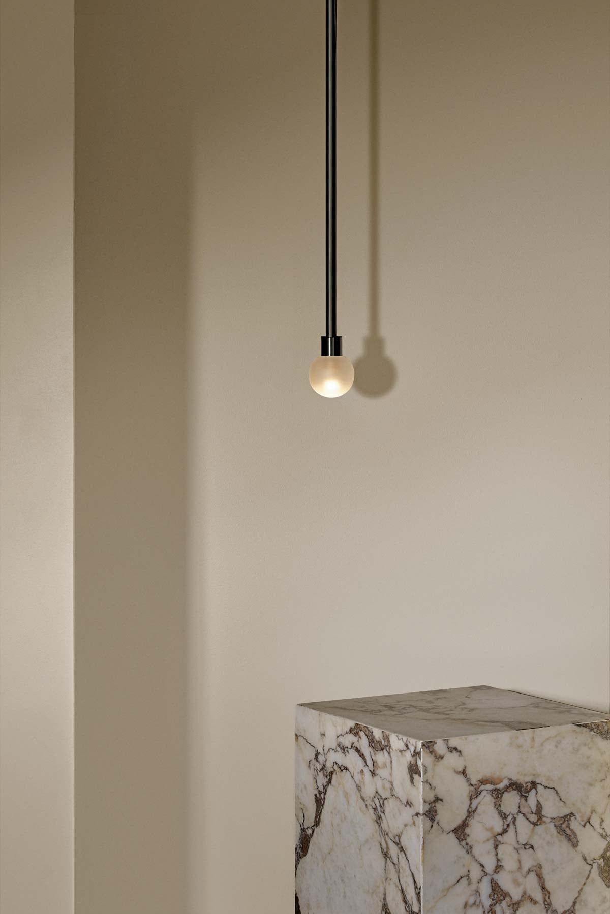 Orb Pendant Light · Solid Rod · Mini - Marz Designs - Marz Designs - Orb Pendant Light · Solid Rod · Mini