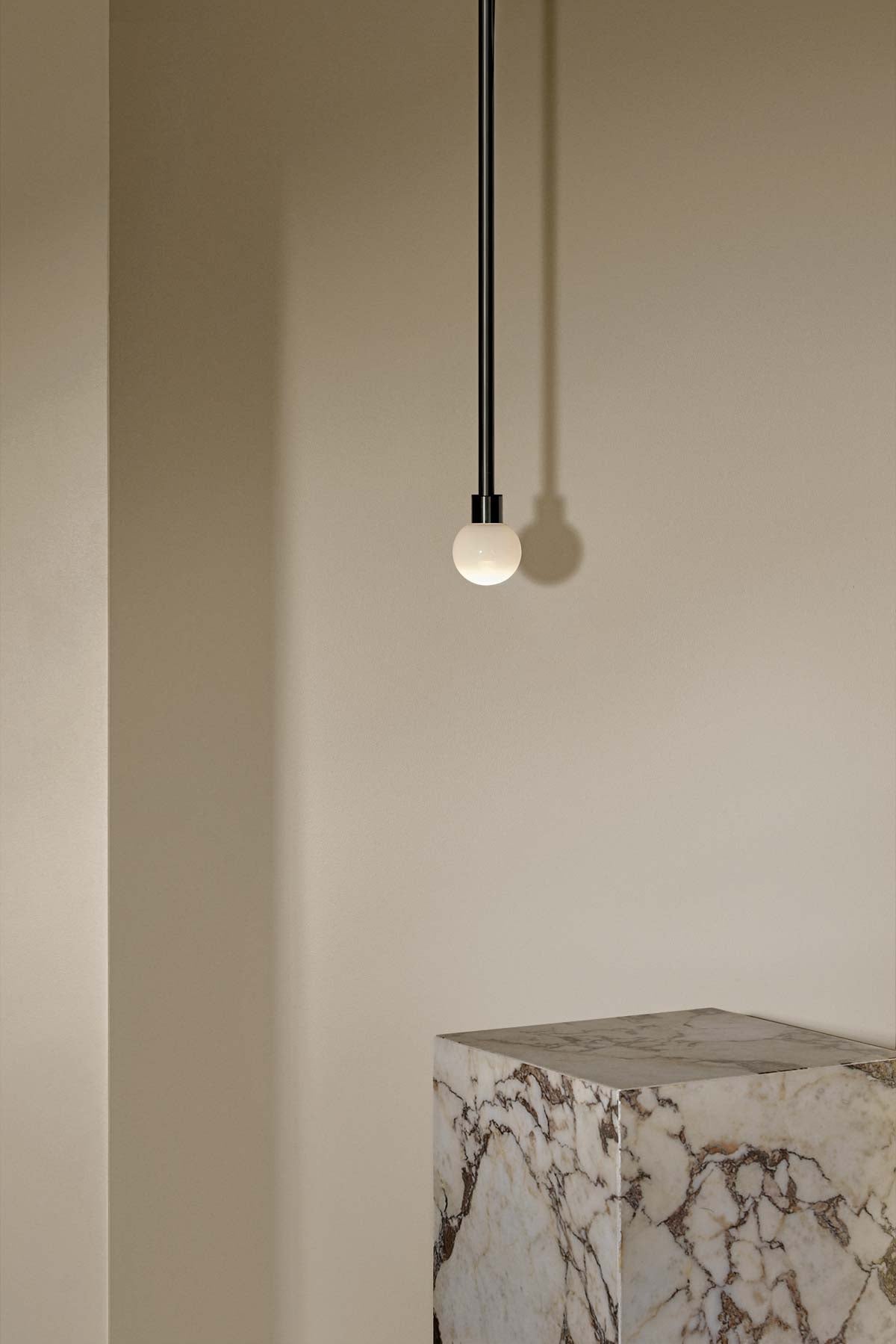 Orb Pendant Light · Solid Rod · Mini - Marz Designs - Marz Designs - Orb Pendant Light · Solid Rod · Mini