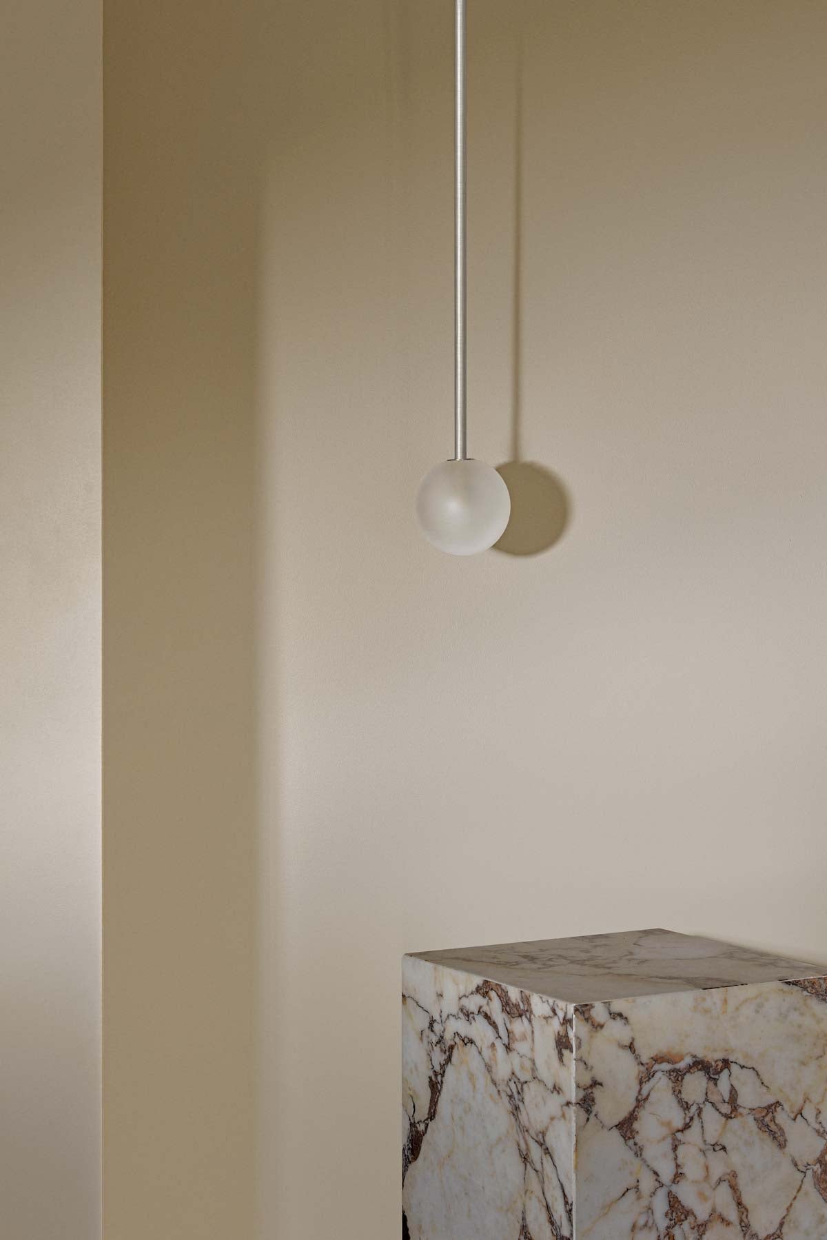 Orb Pendant Light · Solid Rod · Small - Marz Designs - Marz Designs - Orb Pendant Light · Solid Rod · Small