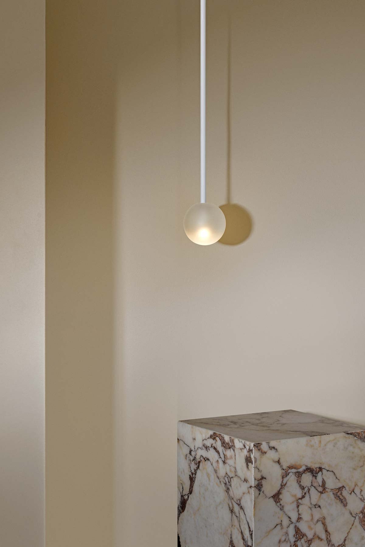 Orb Pendant Light · Solid Rod · Small - Marz Designs - Marz Designs - Orb Pendant Light · Solid Rod · Small