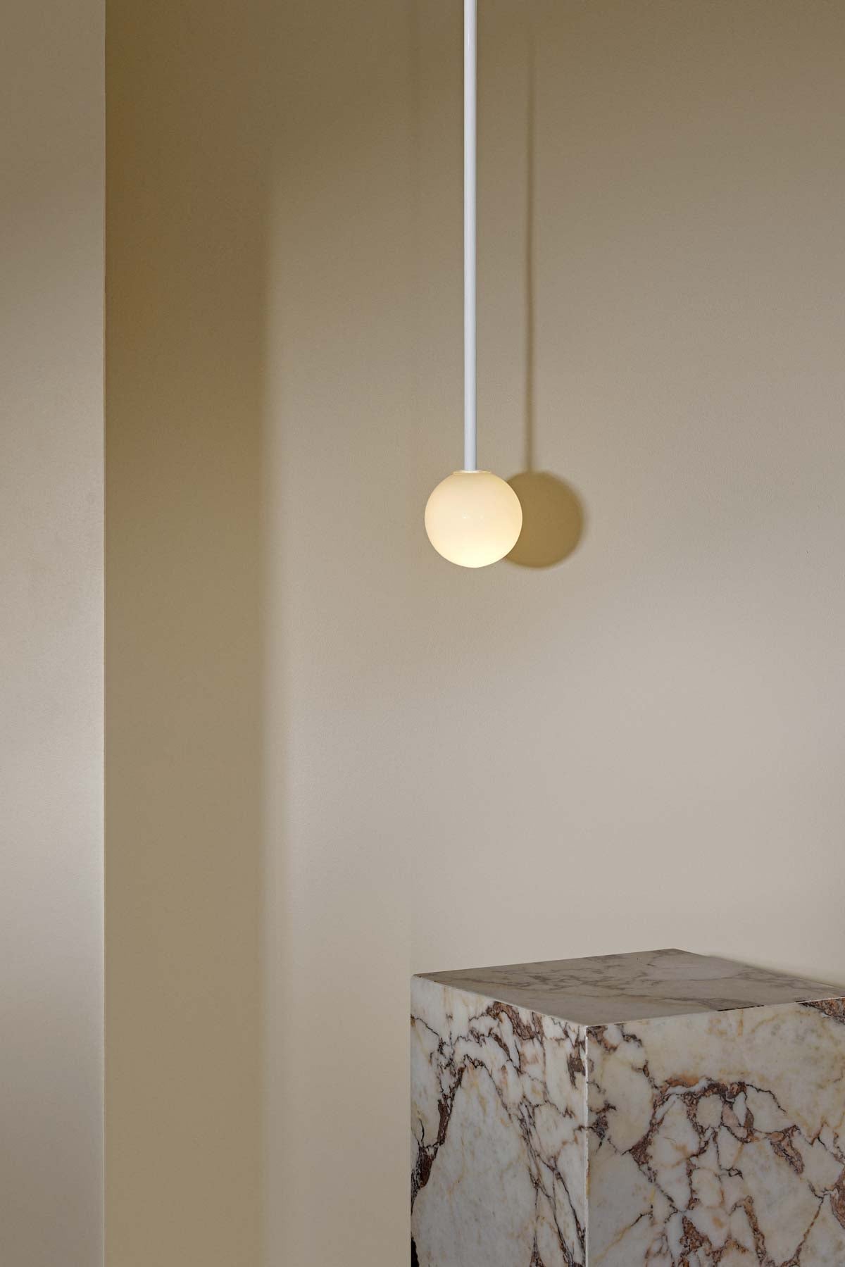 Orb Pendant Light · Solid Rod · Small - Marz Designs - Marz Designs - Orb Pendant Light · Solid Rod · Small