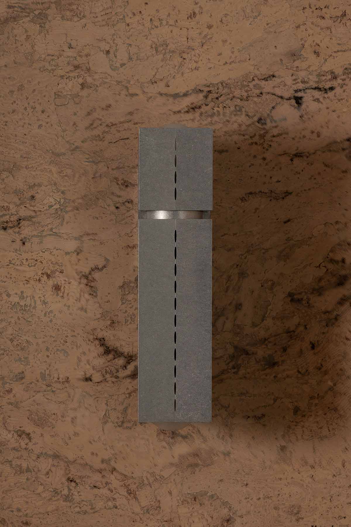 Polaris Wall Light, Medium, Tumbled Aluminium - Marz DesignsMarz Designs