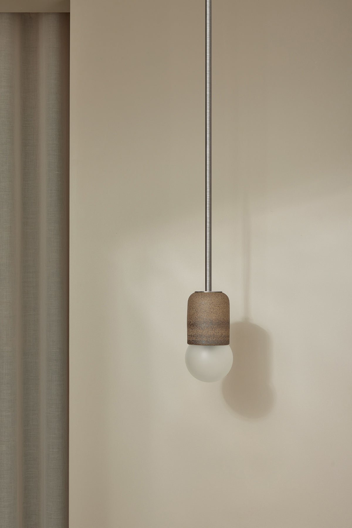 Terra 1 Pendant Light - Solid Rod - Marz Designs - Marz Designs - Terra 1 Pendant Light - Solid Rod