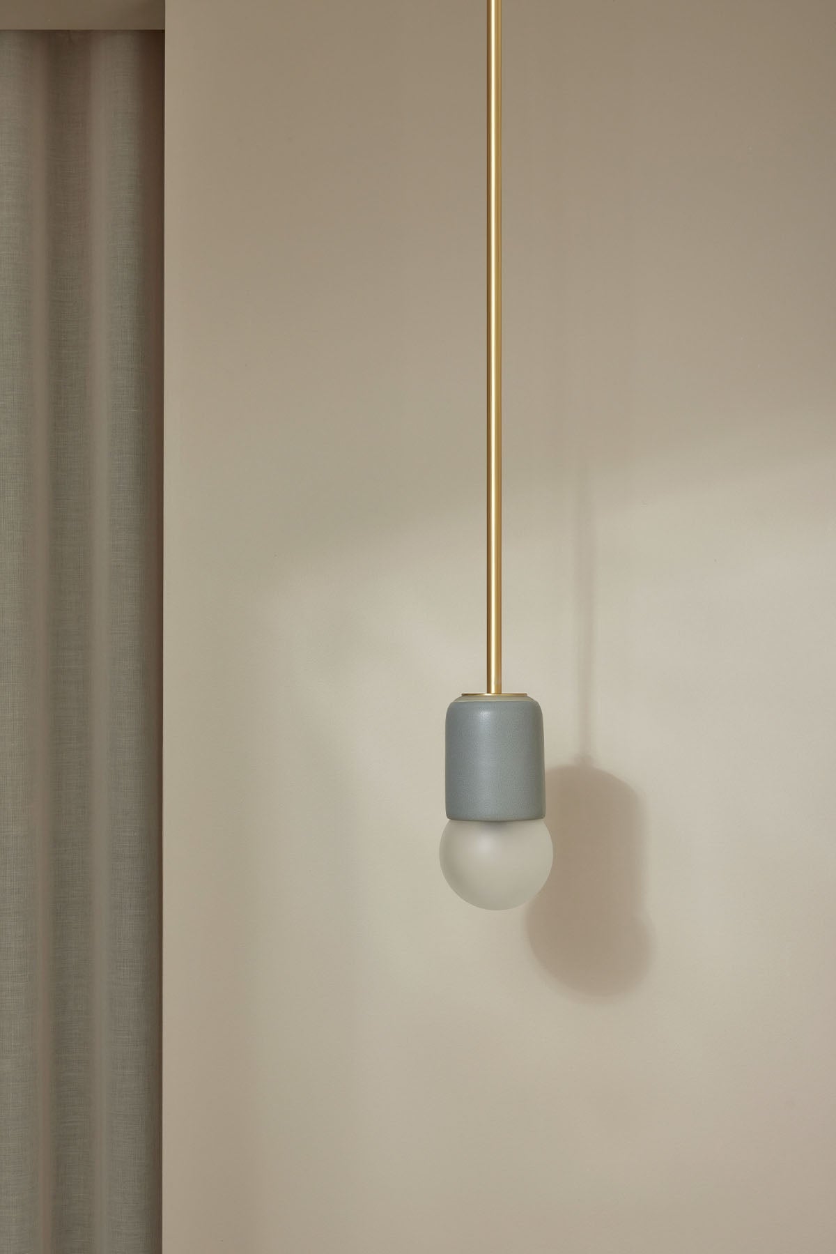 Terra 1 Pendant Light - Solid Rod - Marz Designs - Marz Designs - Terra 1 Pendant Light - Solid Rod