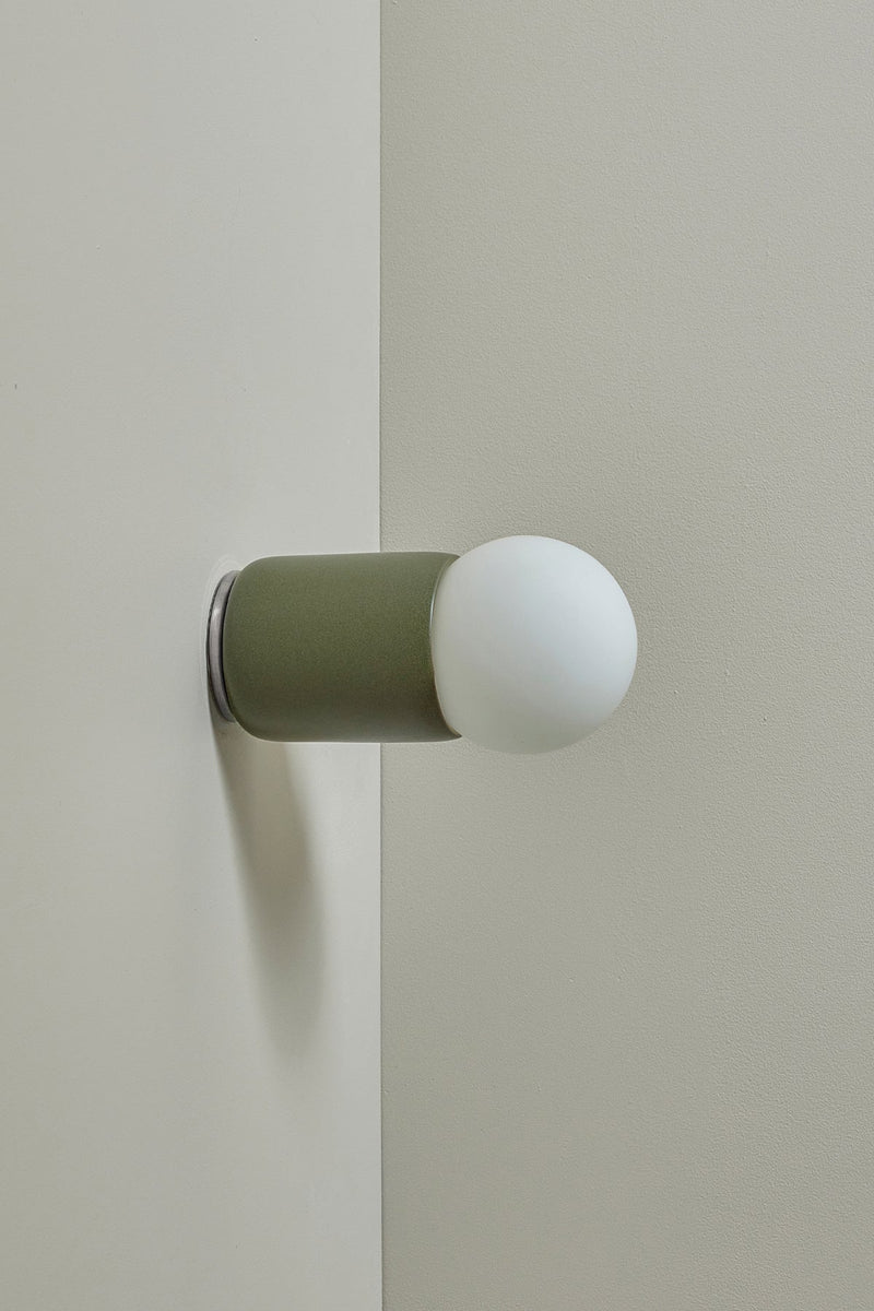 TERRA 1 SURFACE SCONCE_Slate, Brushed Black - Marz DesignsMarz Designs