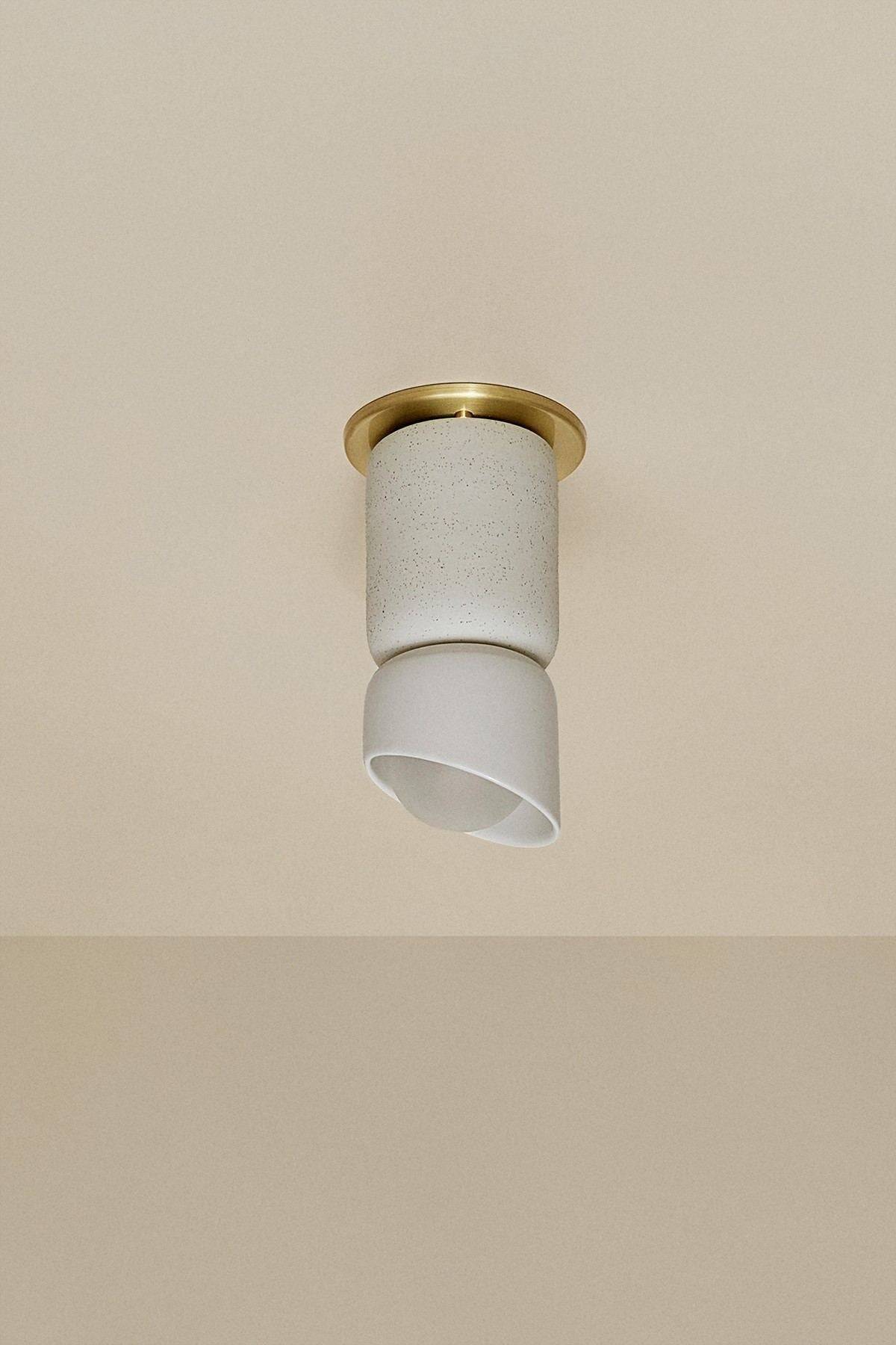 Terra 1.5 Ceiling Light, Slim Base - Marz Designs - Marz Designs - Terra 1.5 Ceiling Light, Slim Base