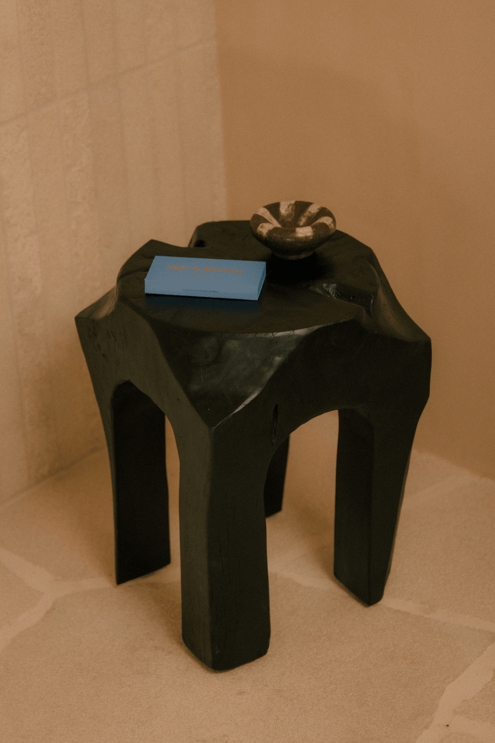 The Vessel · Incense Holder · Chocolate - Marz Designs - Gentle Habits - The Vessel · Incense Holder · Chocolate