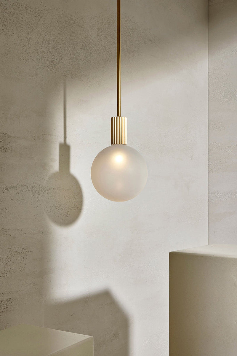 Attalos Pendant Light 200mm, Brass - Marz Designs - Marz Designs -
