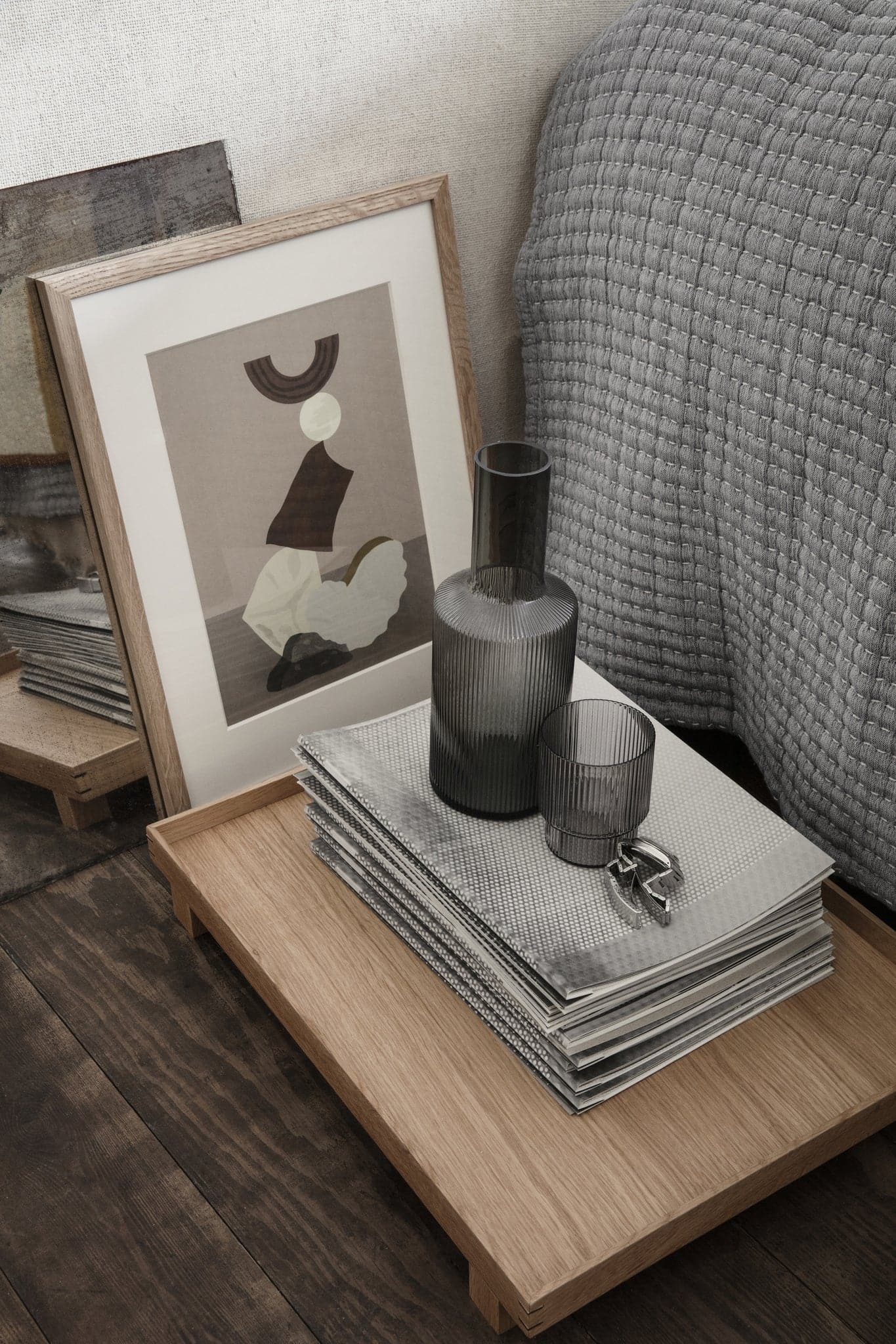 Ferm Living Bon Wooden Tray - Large - Marz Designs - Ferm Living -