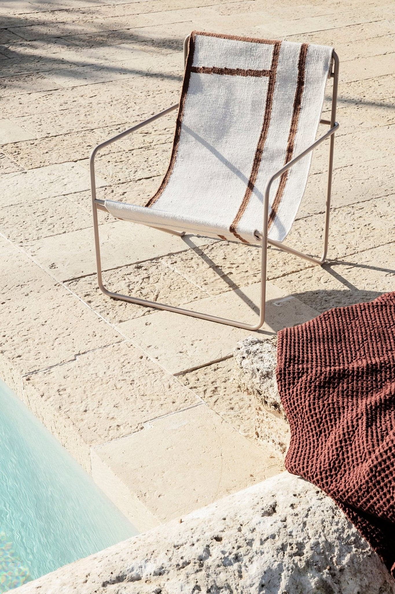 Ferm Living Desert Lounge Chair - Cashmere/Shape - Marz Designs AUFerm Living