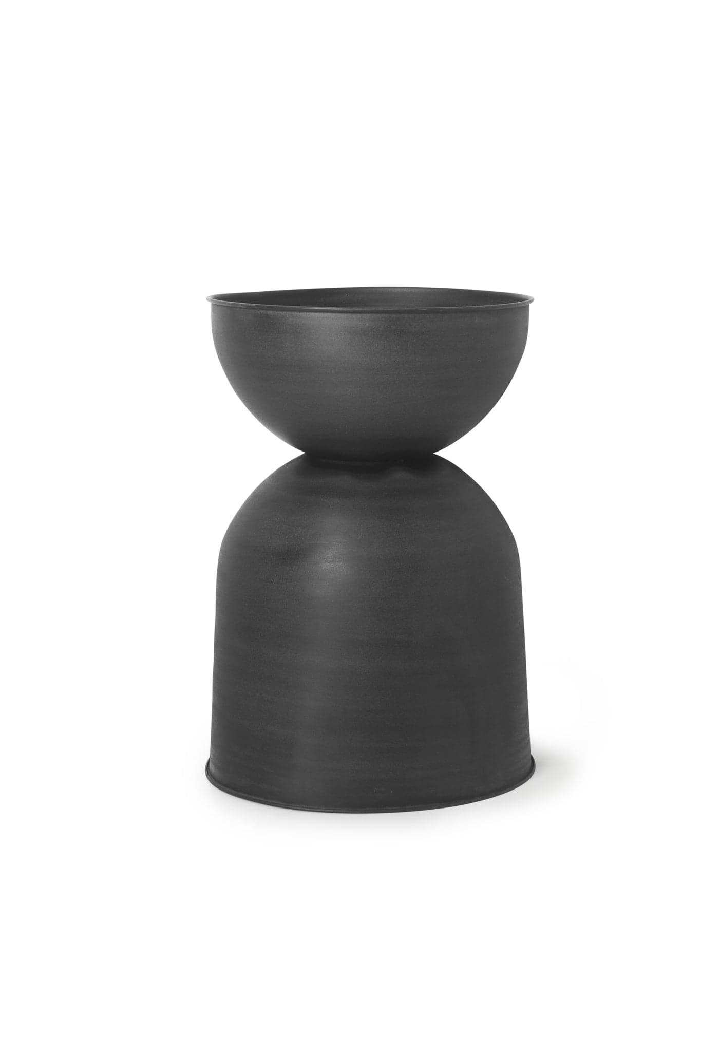 Ferm Living Hourglass Pot - Large - Black - Marz Designs - Ferm Living -