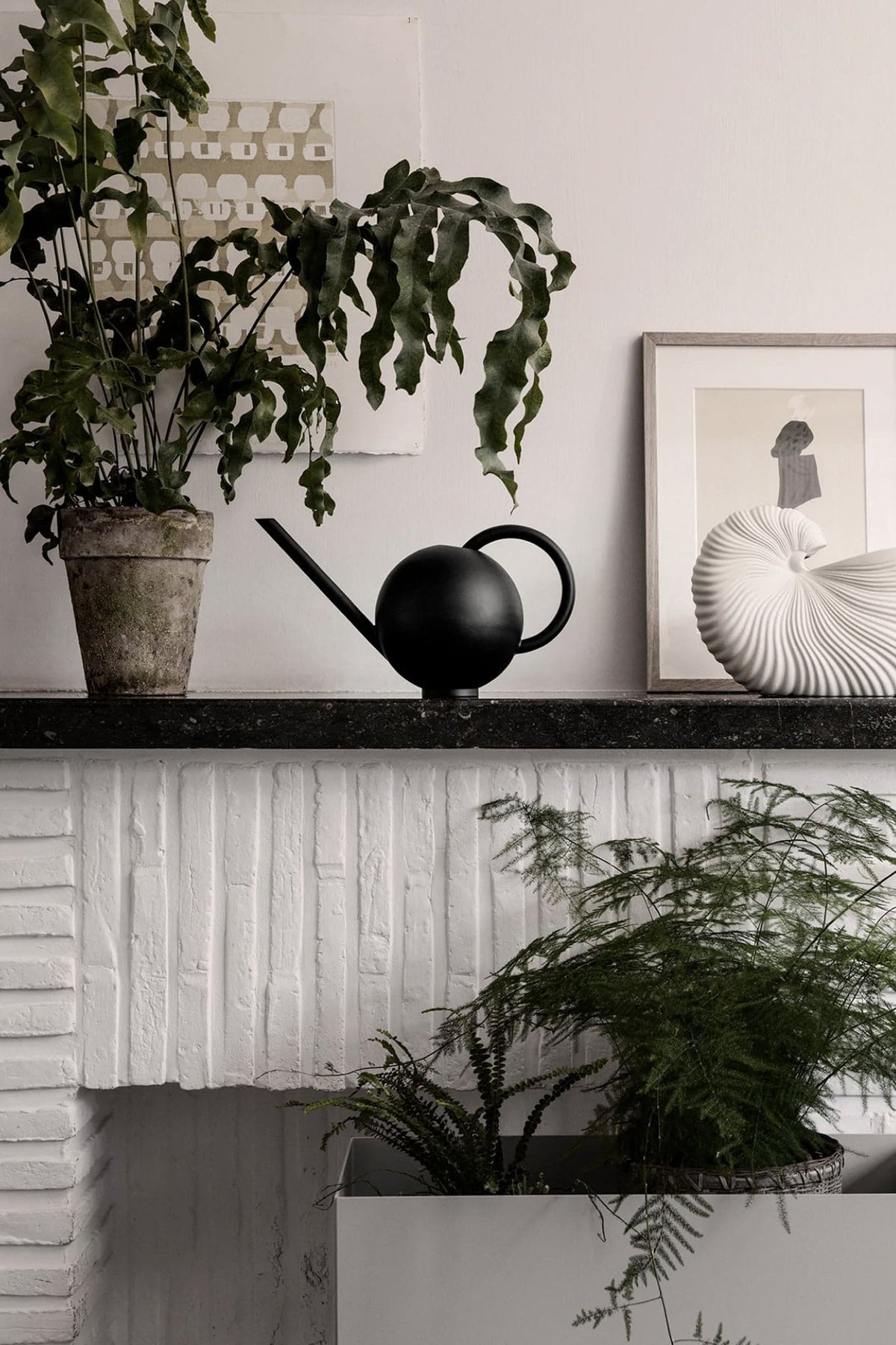 Ferm - Orb Watering Can - Black - Marz Designs - Ferm Living -