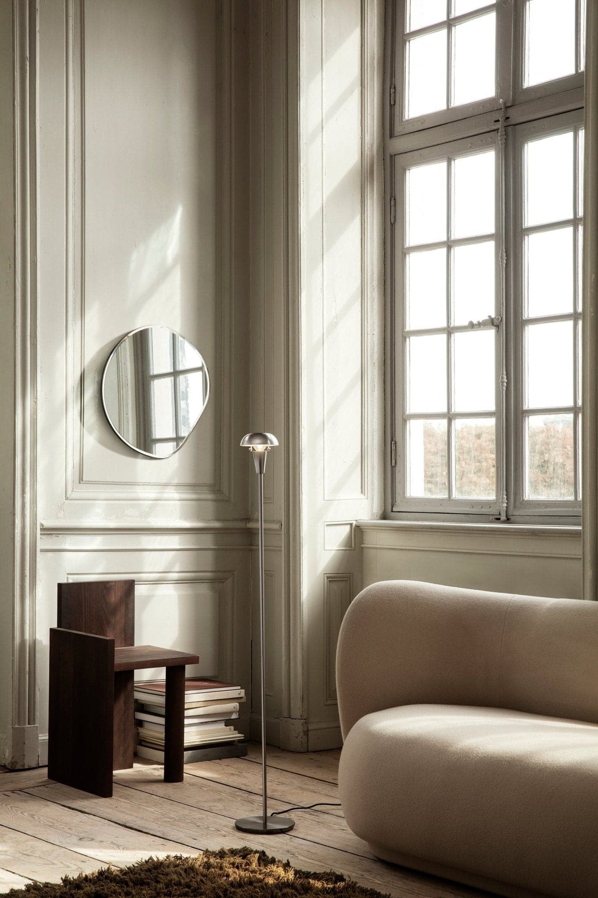 Ferm Living Pond Mirror in Brass - Small - Marz Designs - Ferm Living -