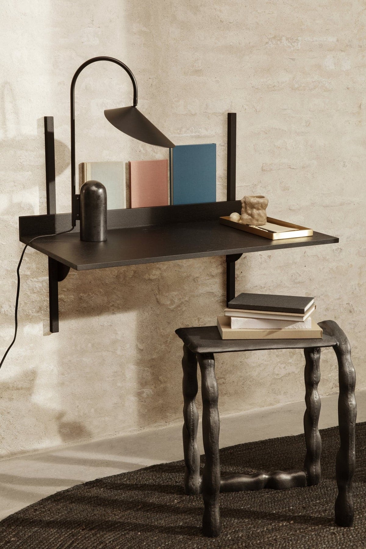 Rotben - Sculptural piece - Black - Marz Designs - Ferm Living -