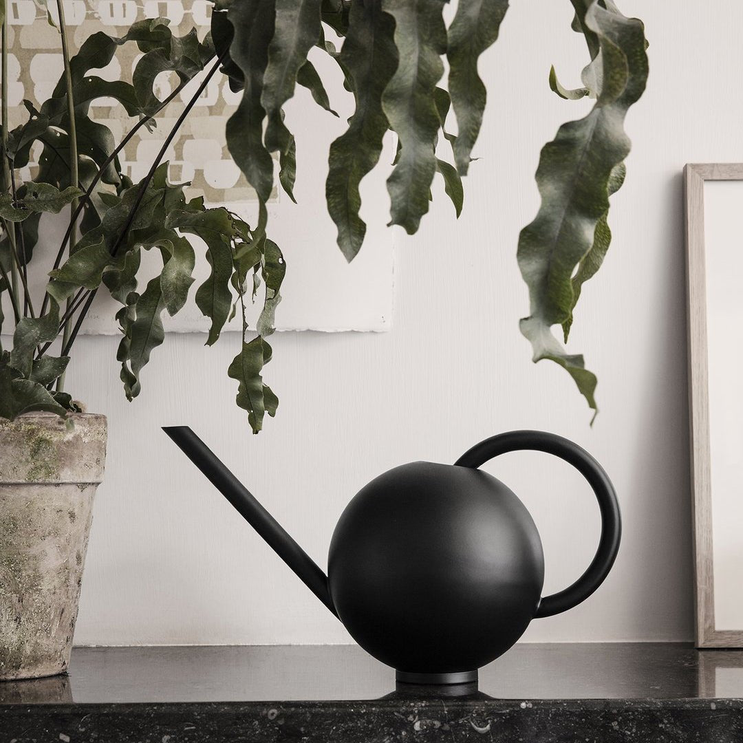 Ferm - Orb Watering Can - Black - Marz DesignsFerm Living