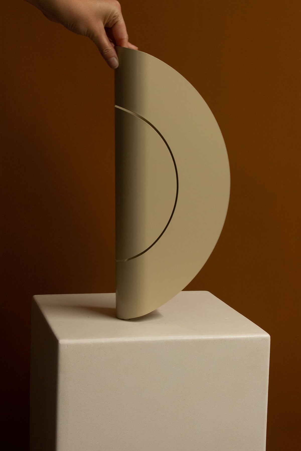 Imperfect Furl Circle Wall Light, 220-240V - Marz Designs - Marz Designs -