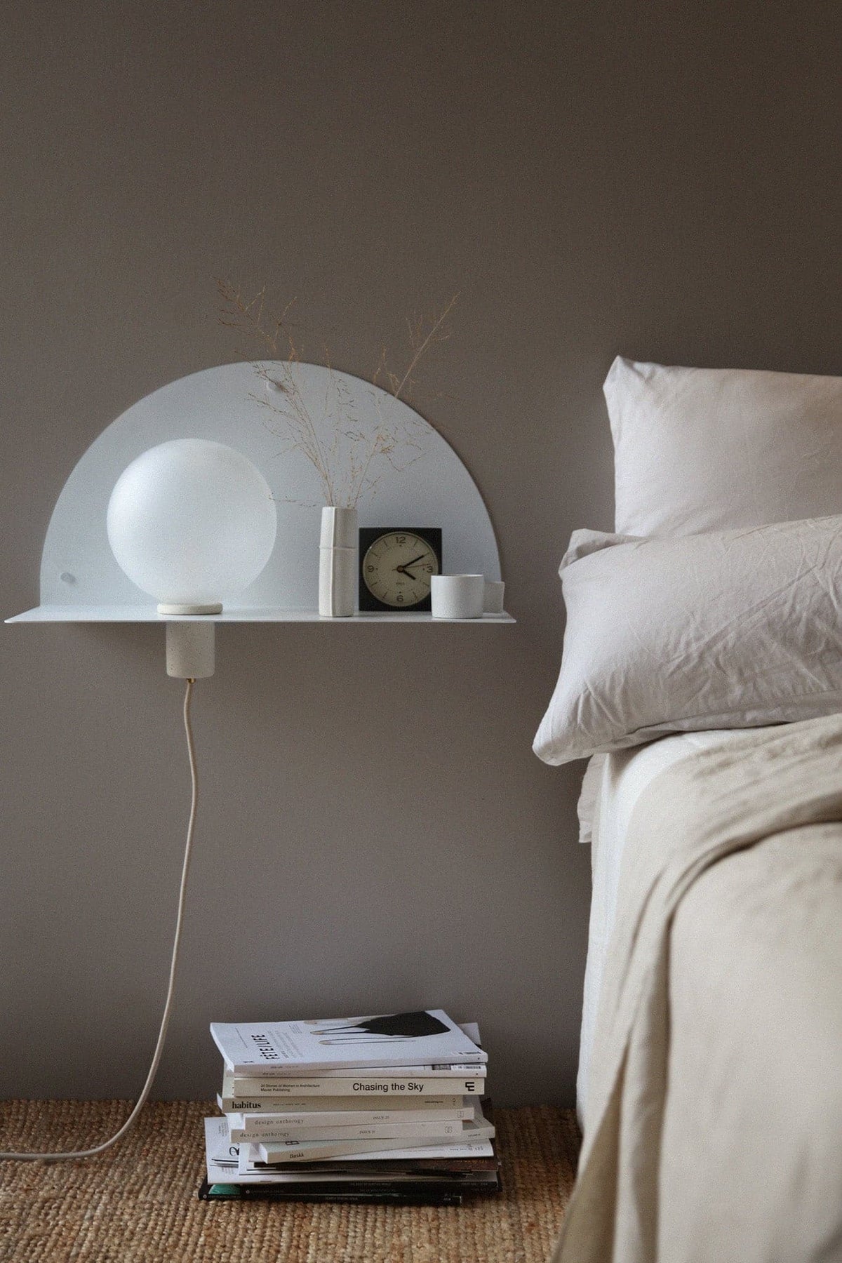 LUNE BEDSIDE WALL SHELF - Marz Designs - Marz Designs -