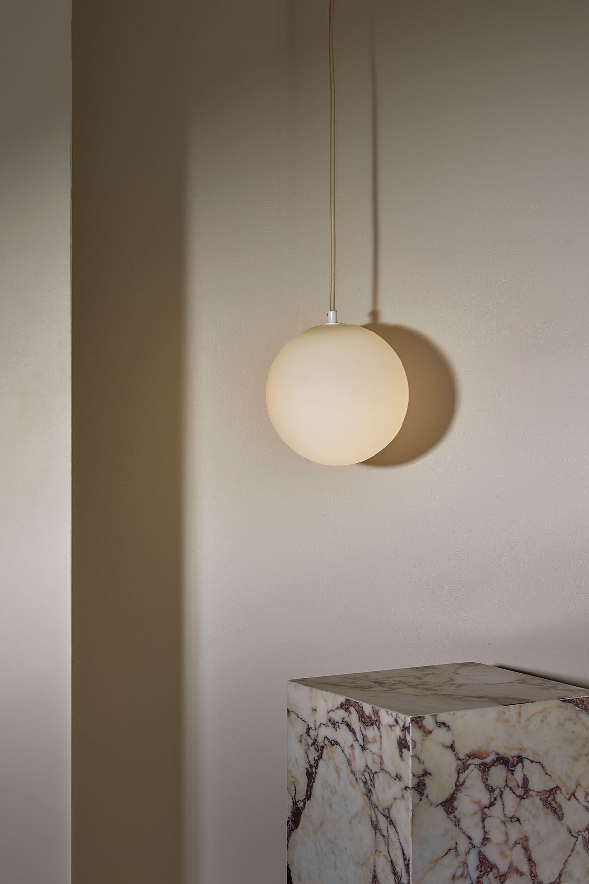 Orb Pendant Light, Large - Fabric Flex - Marz Designs - Marz Designs -